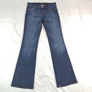 NWT 7 For All Mankind Flare Jeans Size 30